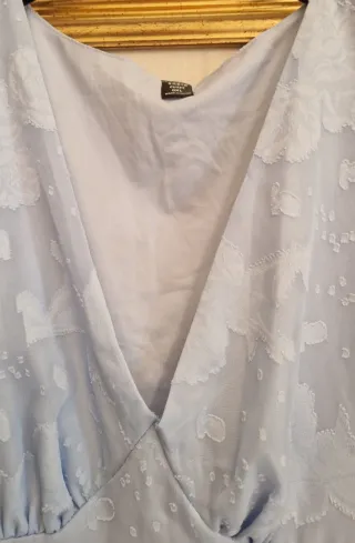 Abito donna elegante azzurro