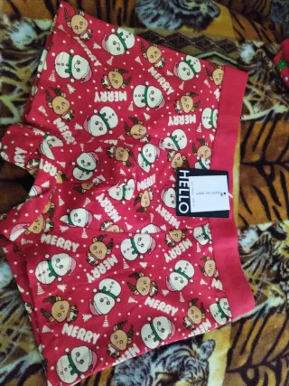 Calzoncillos SMSM con estampado navideño