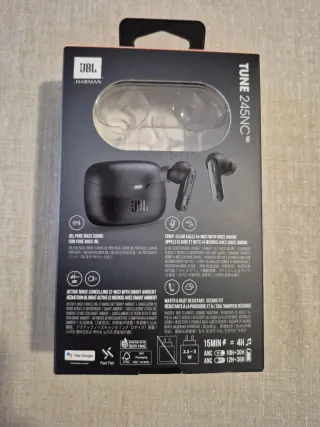 Auriculares JBL TUNE 245NC Negro