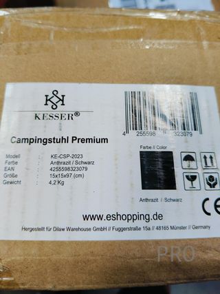 Silla de Plegable Campin - KESSER