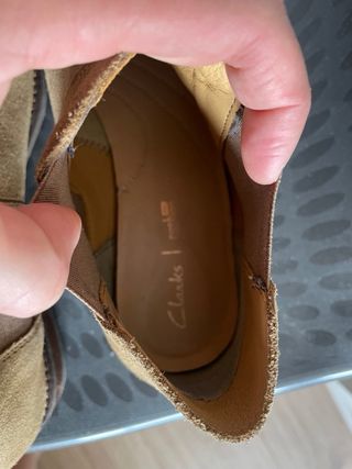 Botines Clarks Marrones Talla 41