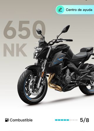 CF Moto 650 NK 2023 (2.500 € NO NEGOCIABLES)