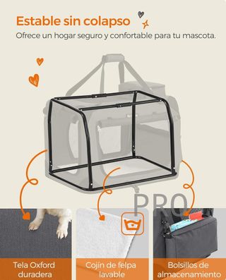 Transportín para gatos y perros - Feandrea