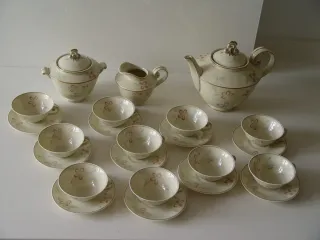 Juego de té o café Limoges inusual