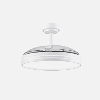 Ventilador Micenas Blanco 59W LED 106cm