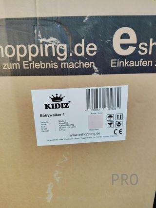 Andador 4 en 1, función balancín - kidiz