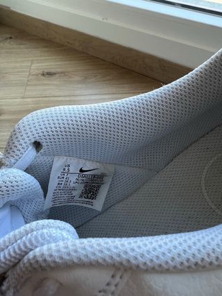 Nike Court Vision Alta Mujer Blanco Gris