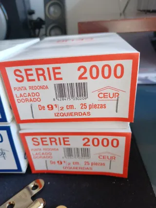 100 Pernios Ceur Serie 2000 Dorados