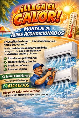 Montage de aires acondicionados