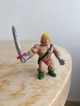 Heman Motu bootleg maestros espacio goma pvc muñec