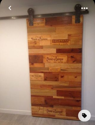 Paneles de madera forrar puertas paredes muebles