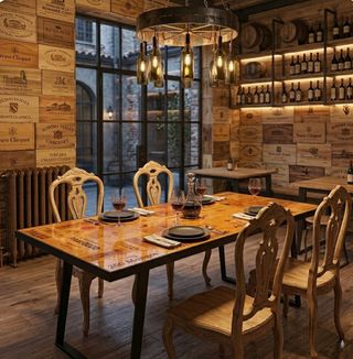 Paneles de madera forrar puertas paredes muebles