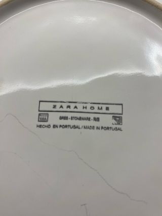 Platos hondos de cerámica con flores 11 unidades