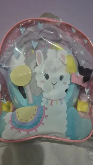 Set de mochila con patines casco rodilleras..