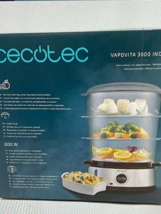 Cecotec Vaporera Eléctrica