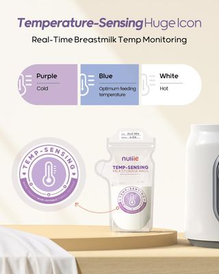 100 Bolsas almacenamiento leche materna Nuliie