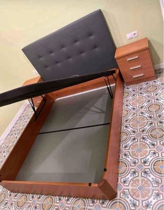 Canapé abatible y colchón oferta