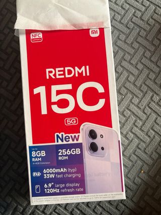 Xiaomi Redmi 15C 256GB NEGRO
