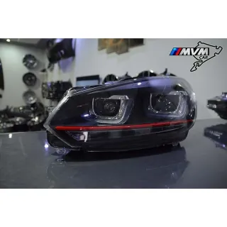 Faros delanteros Led Volkswagen Golf VI 6 Red edit