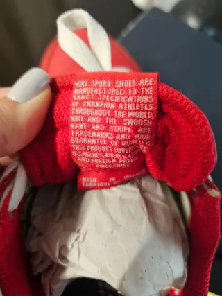 Sneakers Nike Rosse Originali