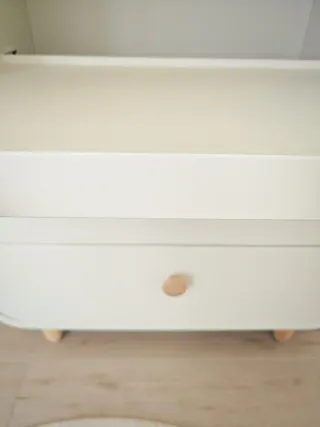 Cómoda cambiador bebé y colchoneta