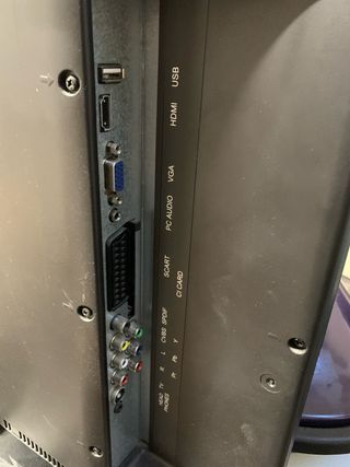 Televisión SupraTech Negra 24 pulgadas