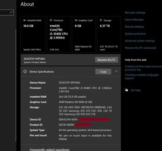 Intel Core i5-10400.
