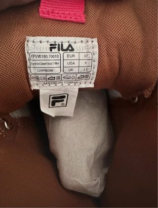 Scarpe Fila Marrone e Fucsia