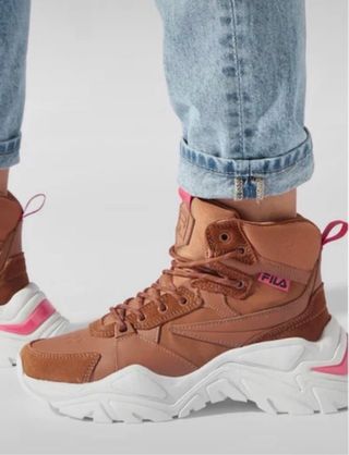 Scarpe Fila Marrone e Fucsia