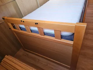 Cama nido madera + 2 colchones