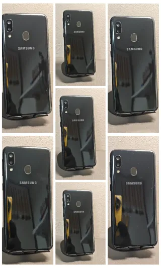 7x Samsung Galaxy A20e 32GB 3GB Black