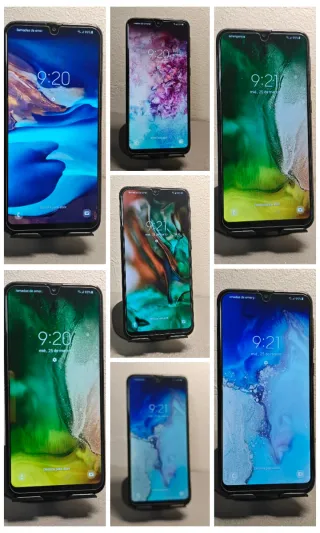 7x Samsung Galaxy A20e 32GB 3GB Black