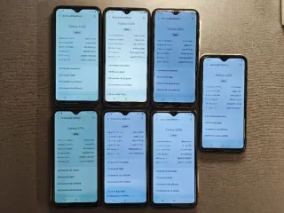 7x Samsung Galaxy A20e 32GB 3GB Black