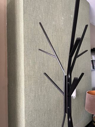 Perchero de pie moderno negro