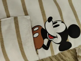 Conjunto bebé Mickey Mouse rayas