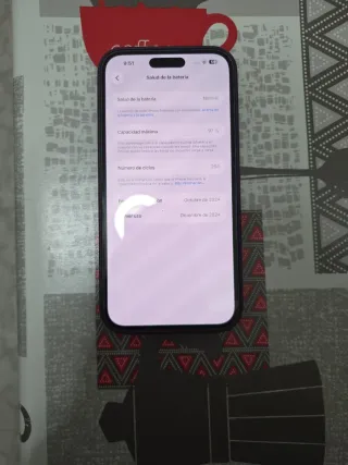iPhone 16 Plus Verde- Salud Batería 97%
