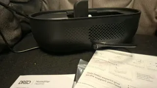 Humidificador Dreo Negro Transparente