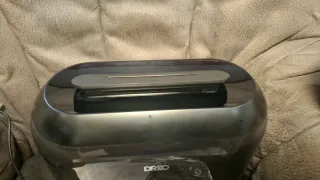 Humidificador Dreo Negro Transparente