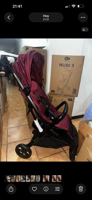 Silla de paseo Nubi 3