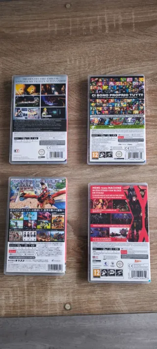 Pack 4 Juegos Nintendo Switch