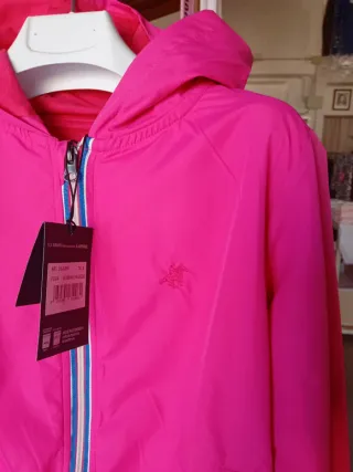 Giacca a Vento Fucsia US GRAND POLO ecc- 8 Anni