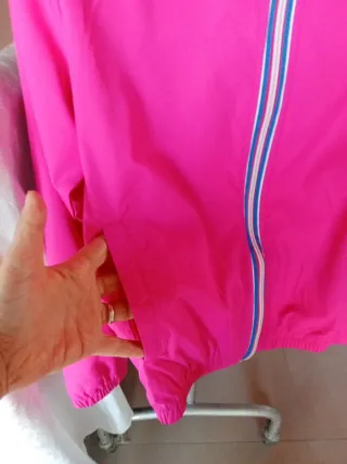 Giacca a Vento Fucsia US GRAND POLO ecc- 8 Anni