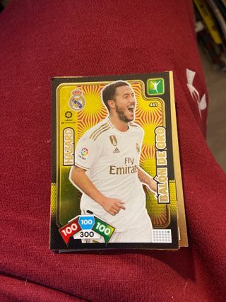 Cromo Adrenalyn Eden Hazard Balón de Oro