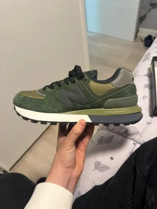 New Balance x Stone Island 574 Verde Oliva