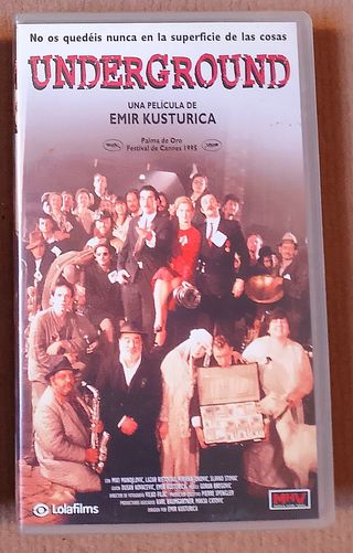 VHS UNDERGROUND EMIR KUSTURICA (Español)