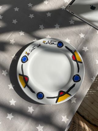 Juego de platos de diseño artista Jobacasen