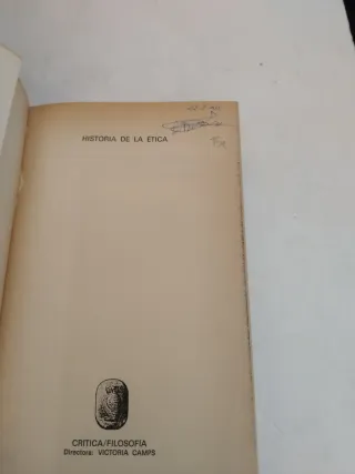 Historia de la ética