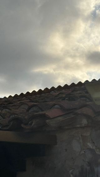 Tejas de barro antiguas