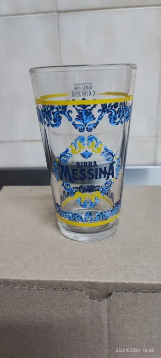 Bicchieri Birra Messina