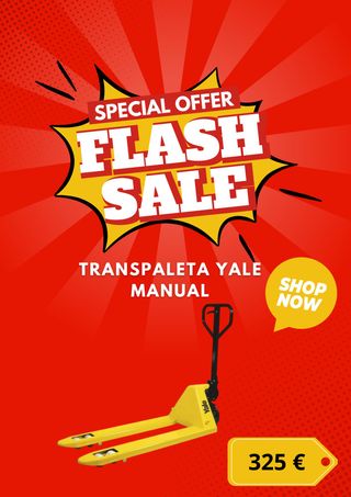 Transpaleta Yale Manual Nueva